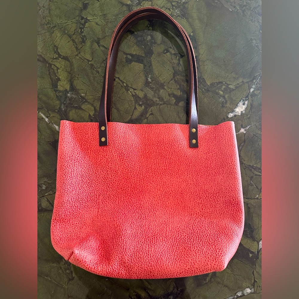 Portland Leather Goods Medium Flamingo Tote 🦩